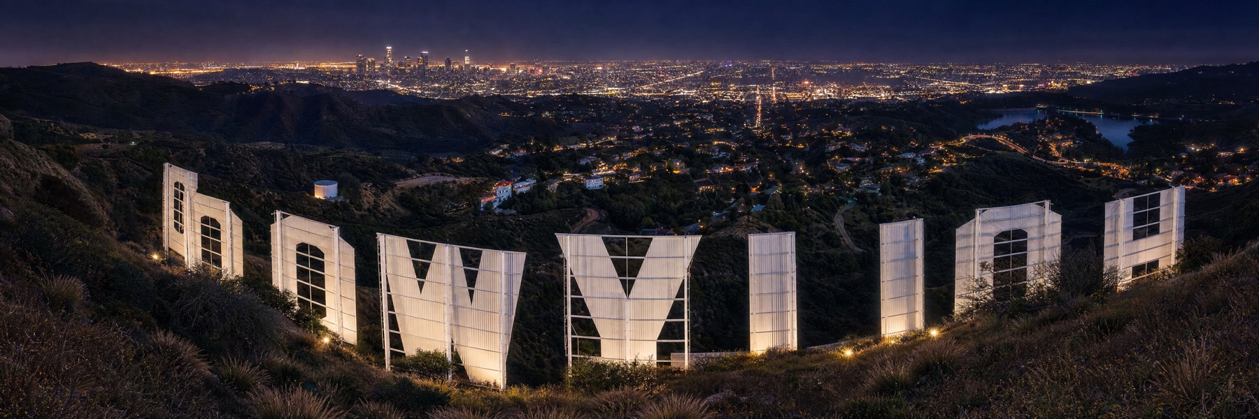 Los Angeles at dusk