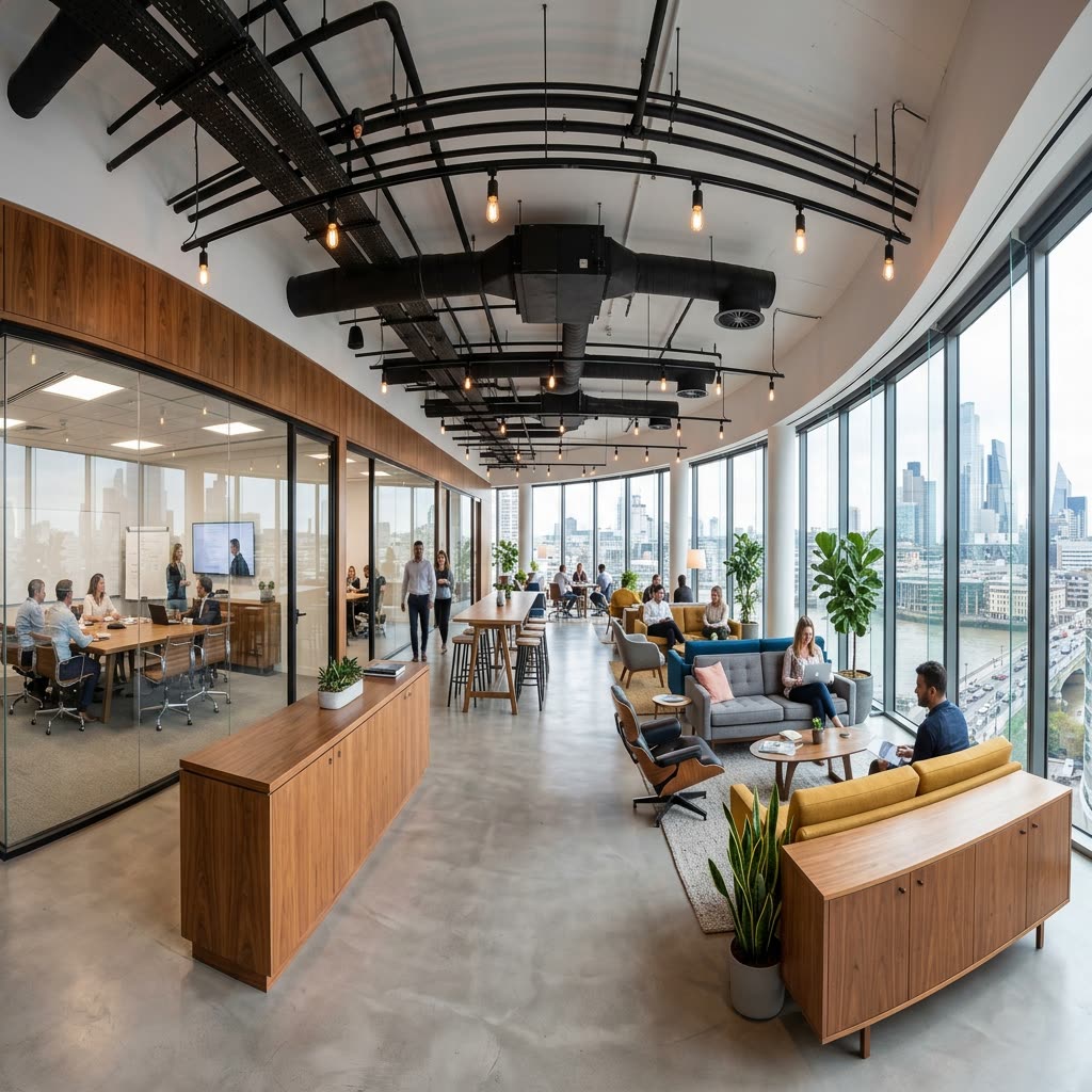 3D digital twin of an office suite