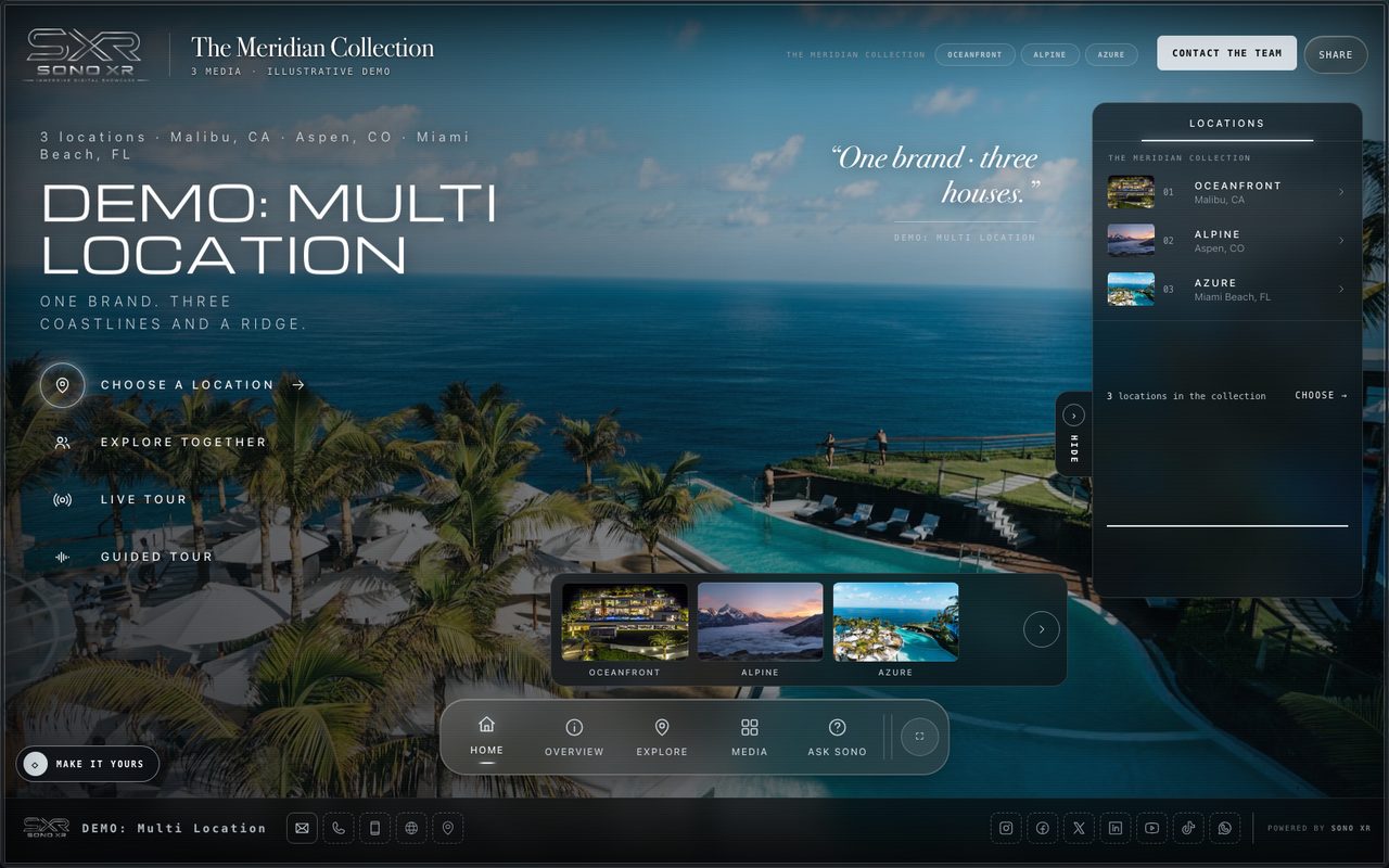 The Meridian Collection Showcase